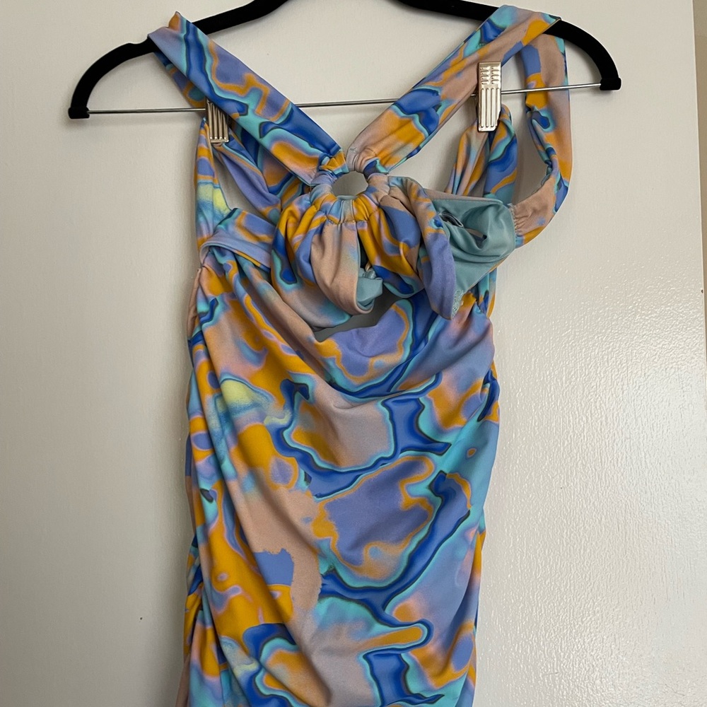 Tigermist Halter Cut Out Dress